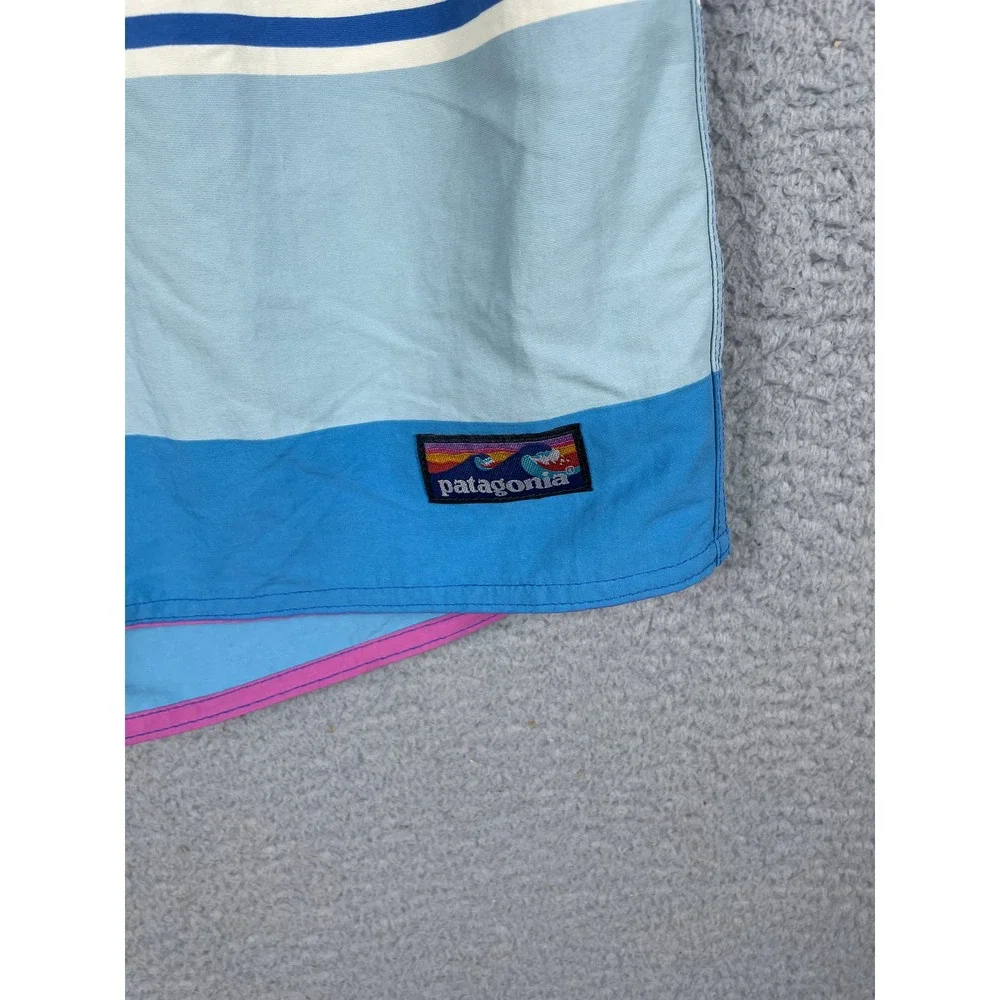 Patagonia Men's Size 32 Striped Colorful Swim Trunks